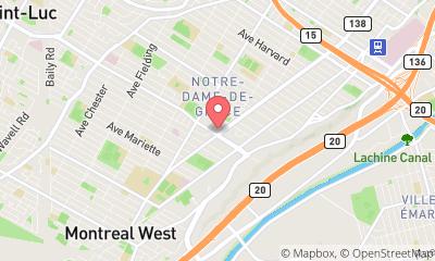 map, Deneigement Mont-Royal Inc