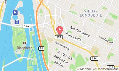 map, Frank Électrik Inc.