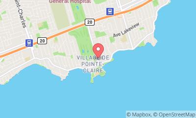 map, Serrurerie Pointe-Claire Locksmith inc.