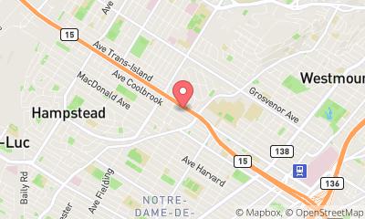 map, Serrupro Montréal - Serrurier Snowdon