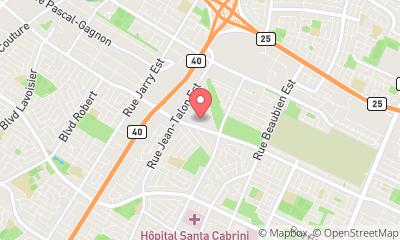 map, Serrupro Montréal - Serrurier Boivin