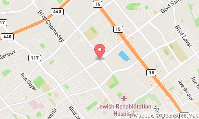 map, Regus - Quebec, Laval - St. Martin