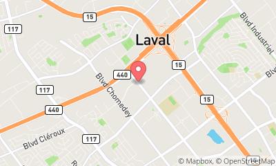 map, Regus - Quebec, Laval - Laval