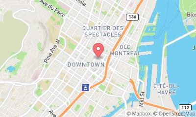 map, Rental Montreal