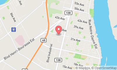 map, Chartwell Manoir Pointe-aux-Tremble résidence pour retraités