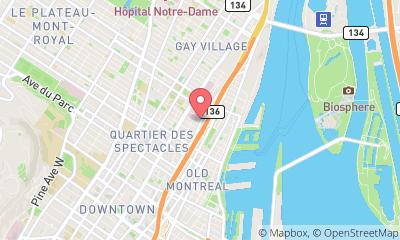 map, OHL Construction Canada