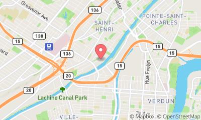 map, Entreposage Montreal Mini Storage | CANAL