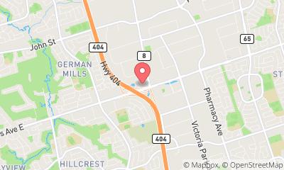 map, Regus - Ontario, Markham - Woodbine Steeles Corporate Centre
