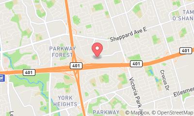 map, Regus - Toronto Parkway Place