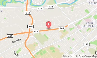 map, Location Sauvageau inc.