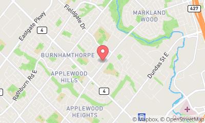map, Mississauga Condo Rentals Online