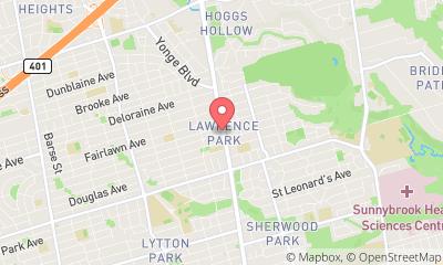 map, Corporate Housing Locators