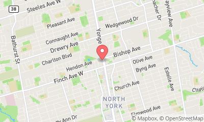 map, Floor Coverings International North York