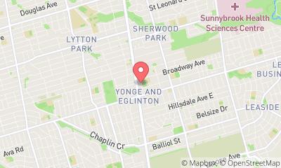 map, Glen Park Snow Service