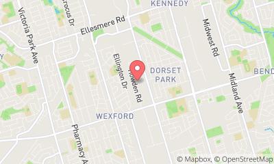 map, Snow Removal Service Scarborough, Toronto