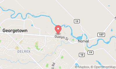 map, Davel Construction Inc.