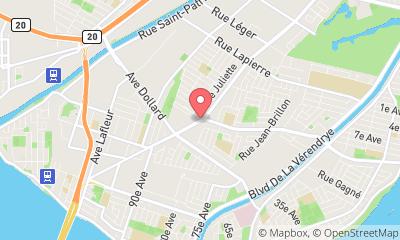 map, Satellite Montreal