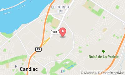 map, Les Jardins de Brossard inc