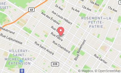 map, Plancher Metropole Inc