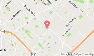 map, Centre De Jardin Brossard Inc