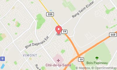 map, Les Gouttieres MDG