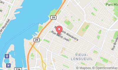 map, Bourassa Jodoin Inc - Groupe d'évaluateurs immobiliers