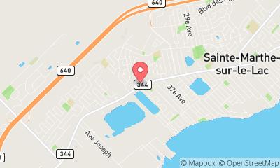 map, Québecair-plus