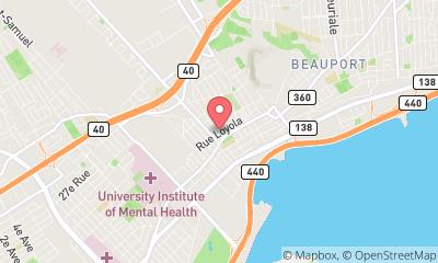 map, Via Capitale Élite - Beauport