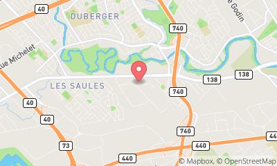 map, Robert Gingras Electricien Inc