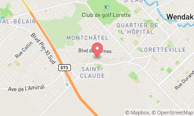 map, Daniel Turgeon et Associés Inc Évaluateurs Agréés