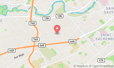 map, Protection Incendie Viking Inc