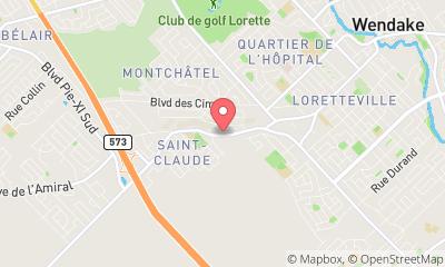 map, Vertdure Québec Portneuf