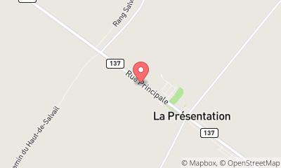 map, Paul Davis St-Hyacinthe