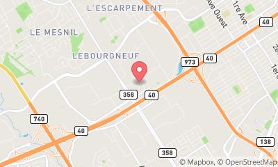 map, Urbainet - Service et franchises d'entretien ménager