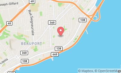 map, Maconnerie Beauport Enr