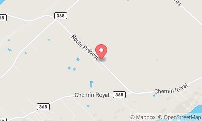 map, Toitures Pouliot Marcel Inc (Les)