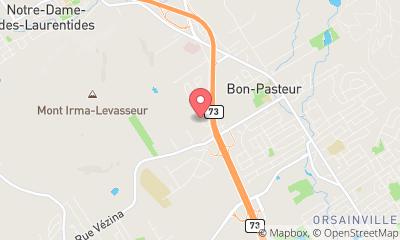 map, Maconnerie Michel Gosselin Inc