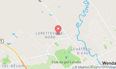 map, Grizzli Asphalte Inc