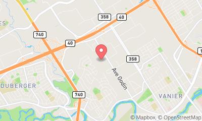 map, Pavage Fortier Rolland Inc.