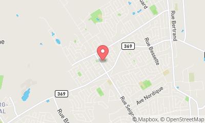 map, P3 Aménagement Paysager