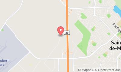 map, Déneigement MJS Vanderzon Inc.