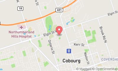 map, Ductwise Duct Cleaning Cobourg