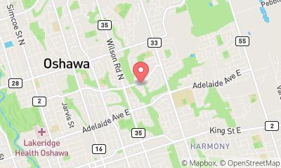 map, Ductwise Duct Cleaning Oshawa Whitby Ajax
