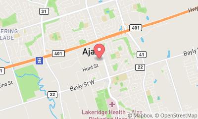 map, U & K Carpet Cleaning Ajax