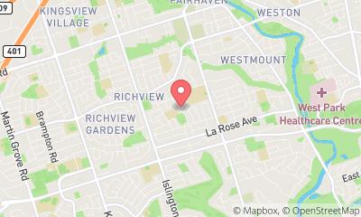 map, Luminate Locksmith Etobicoke