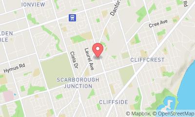 map, Frechette Lawncare