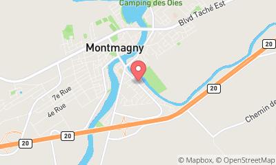 map, Peinture Guy Leblanc