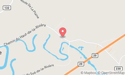 map, Jacques Berube Svc