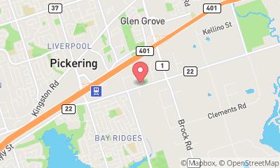 map, Value Car & Truck Rental Pickering
