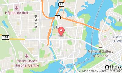 map, Rent Hull Apartments - Ottawa/Gatineau